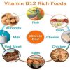 Vai trò và các thực phẩm giàu vitamin B12