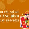 Soi cầu kết quả xổ số Quảng Bình ngày 29/9/2022 thứ 5 hôm nay