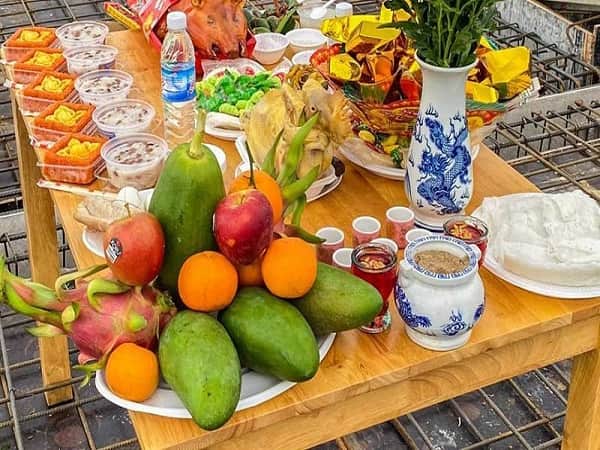 Trình tự của bài cúng cất nóc nhà