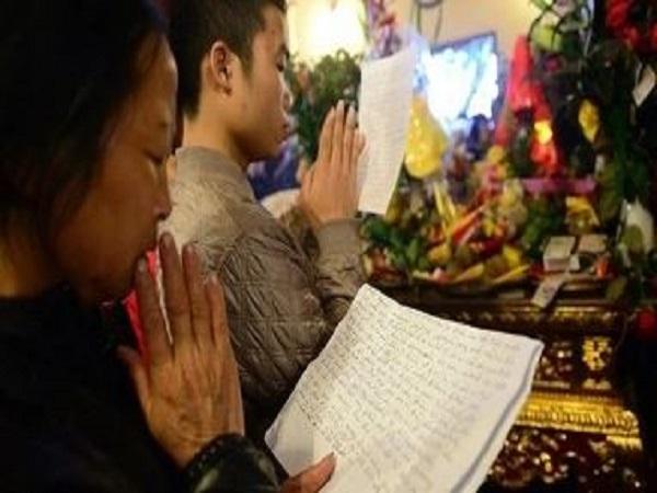 văn khấn cầu bình an tại nhà