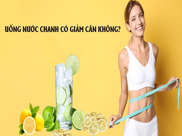 Các cách giảm cân tại nhà bằng chanh hiệu quả