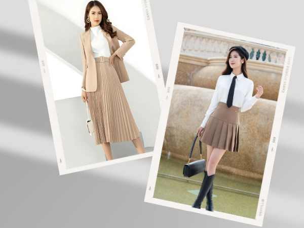 Chân váy nâu kết hợp áo màu gì? Bí quyết mix đồ thanh lịch